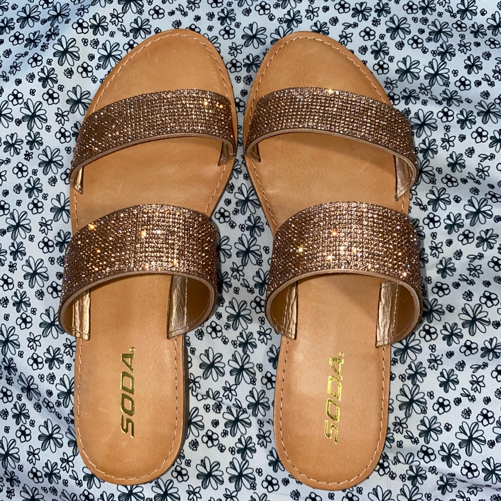 END OF SUMMER SALE❗️Double strap sandals✨